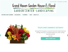 Tablet Screenshot of grandhavenflowers.com